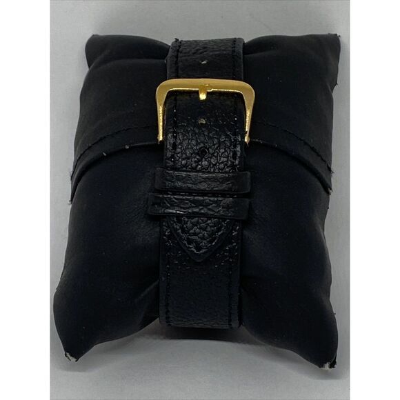 Michael Kors Runway MK3197 Unisex Black Leather Analog Dial Quartz Watch JK427 - Picture 6 of 12